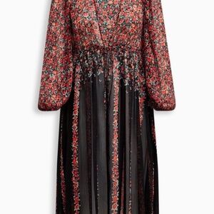Chiffon maxi kimono by torrid